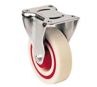 Roulette fixe silencieuse - diamètre 100 mm - Gem Roll's GUITEL