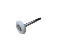 Roulette galet Ø11 mm pour porte de garage sectionnelle - roue nylon Ø46 mm - axe 90 mm