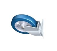 Roulette industrielle LH-ALBS-160K, charge 550 kg, 160 mm x 50 mm, pivotante et non marquante