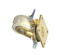 Roulette industrielle robuste LS-GSPO-101K-ST-RI4, capacité de charge de 1500 kg, 100 mm x 55 mm, pivotante avec blocage directionnel.
