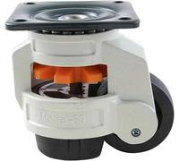 BS Rollen Roulette de levage W220.A90.075 Roulette pivotante avec frein 75 mm PA Platte