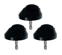 Roulette omnidirectionnelle pour Cecotec pour conga 7490 8290 | Haute résistance à l'usure, surface antidérapante, cadre robuste, pour carrelage et moquette, longue durée de vie