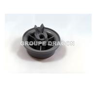 Brandt Roulette panier inférieur G pour lave-vaisselle Beko, Fagor ou Whirlpool