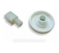 Kit roulette panier inférieur (60772-15548) Lave-vaisselle (50246875004 FAURE REX)