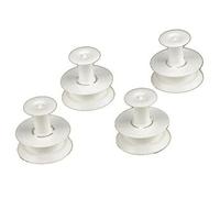 Whirlpool Roulette de panier supérieur Kit x4 dia 24 pour lave-vaisselle - 481252888113