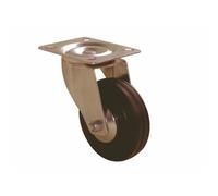 Roulette pivotante - à blocage - sur platine - charges légères - diamètre 50 mm - Port Roll GUITEL