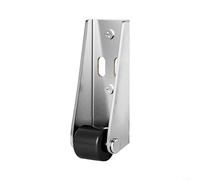 Roulette pivotante, adaptée pour les roulettes telles que les berceaux, les armoires de cuisine, les supports de rangement, etc., roue de support de porte en bois, poulie inférieure de porte coulée