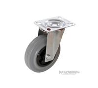 Roulette pivotante caoutchouc 100 mm 70 kg FIXMAN 443003
