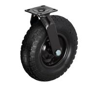 Roulette pivotante charge lourde transport pneumatique 3.00-4