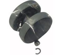 ROULETTE PIVOTANTE COMPLETE CHARIOT G