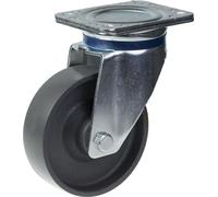 roulette pivotante de 150 mm avec roue en fonte grise