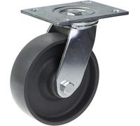 roulette pivotante de 150 mm avec roue en fonte grise