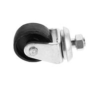 Roulette Pivotante en Métal robuste pour Cric Hydraulique 4 Tonnes | Rotation à 360°, Tige Filetée, Charge Élevée, Remplacement Solide pour Chariots D’Atelier et Crics de Transmission