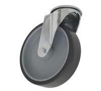 Roulette pivotante en thermoplastique pour boulons de diamètre 100 mm