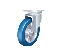 Roulette pivotante industrielle LH-ALBS-200K, charge 700 kg, 200 x 50 mm, roulement à billes, robuste