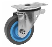 Roulette pivotante - platine - Résilex® - charges lourdes - diamètre 200 mm - Maxiroll GUITEL