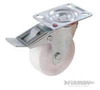 Roulette pivotante polypropylène à frein FIXMAN G