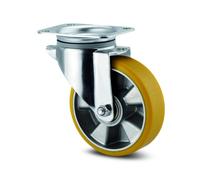 Roulette pivotante polyuréthane coulé - charge standard - ø 100 mm - Alpha TENTE