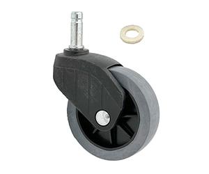 Roulette pivotante pour balayeuse compatible avec Kärcher S 4 S 6 et S4 Twin S6 Twin 4.071-747.0