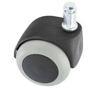 Roulette pivotante pour chaise et fauteuil - moyeu lisse - Lumina TENTE