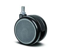 Roulette pivotante pour table et bureau - tige filetée - Stylea TENTE
