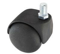 Roulette pivotante table et bureau - tige filetée - 50kg - Lumina TENTE