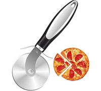 Roulette Pizza, Coupe Pizza - Découpe Pizza en INOX, Coupante Couteau de Pizza, Pizza Cutter, Nettoyage Facile au Lave Vaisselle
