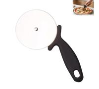 Roulette Pizza Coupe Pizza Inox, Couteau Pizza Rouleau, Coupe Pizza Ergonomique en Acier Inoxydable pour Pâte, Gâteaux et Sandwichs, Découpe Rapide et Précise