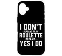 Roulette Player Funny Gear for People Who Play Roulette Game Coque pour iPhone 16 Plus
