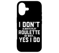 Roulette Player Funny Gear for People Who Play Roulette Game Coque pour iPhone 17