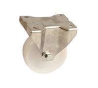 Roulette polyamide inox D125 mm fixe AVL 890823