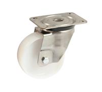 Roulette polyamide inox D125 mm pivotante AVL 890833L