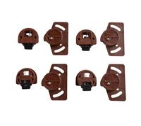 Roulette Porte Coulissante placard Poulie de porte coulissante, lot 4 ou 8 pièces, for penderie, tiroir, meuble, roue dentée(4 Pair)