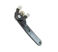 Roulette porte latérale voiture Charnière De Guidage De Rouleau Inférieur De Porte Coulissante Gauche, 2K0843397 2K0843397A 2K0843397B Compatible Avec VW Pour Caddy MK3 2005-2011