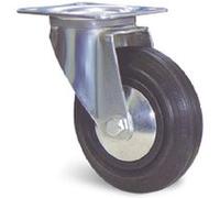 Guitel point M - Roulette Manu-roll Manutal pivotante 196 x Ø 160 mm - Portée 175 Kg