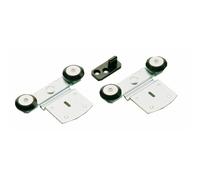 Roulette pour fixation à plat-vantail 30 kg-Sans déport-550700 ROB