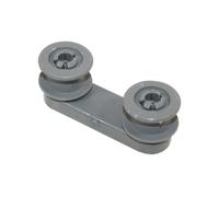 Roulette (pour panier avec support) Lave-vaisselle 698412505 SMEG Lave-vaisselle 698412505 SMEG