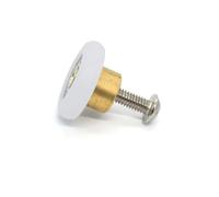 Roulette pour porte coulissante, Lot de 4 roulettes rechange for porte douche (19/23/25 mm)(27mm)