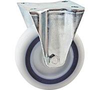 Roulette saturne grise 100 mm fixe - AVL - 5948220 Noir G