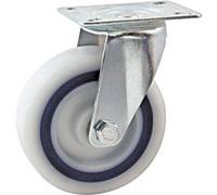 Roulette saturne grise 100mm pivotante - AVL - 5948320 Noir G