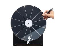 Roulette tournante en bois de 28 cm pour fêtes d'anniversaire d' et adultes Récompenses | Organisateurs d'événements soirées de jeux foires