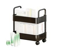 Roulette utilitaire pour cuisine : chariot roulant fin, étagère mobile à plusieurs niveaux, organisateur coulissant résistant | chariots de rangement amovibles pour espaces de cuisine étroits