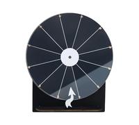 Roulette Wheel - Roue de prix, spinner en bois | 11 pouces Effaçable Fortune -Game - Roue de nuit - Adolescents - Adultes - Système de récompense créatif - Organisateurs de fête passionnants et outils