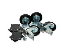 Roulettes 6'' (fourniture seulement) & kit de fixation ARMORGARD - CAS