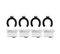 roulettes À Billes,4 roulettes Petites Autocollantes Haute Résistance - Patins De Meubles avec Roues,pour Boîtes De Rangement Tables Appareils De Cuisine Porte-Serviettes Chambre