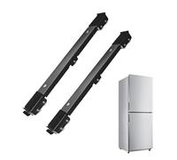 roulettes Appareils Ménagers - Fer PP 50x5x3.6cm | Supports Machine À Laver Mobiles Antidérapants Charge-Lourde 1000kg pour Réfrigérateur Meubles Transport Manutention Atelier