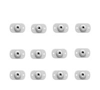 Roulettes autocollantes, Self Adhesive Caster Wheels 4/12/20Pcs Stainless Steel Swivel(12PCS)
