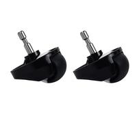Roulettes Avant For Aspirateur Robot Xiaomi, 1S, 1C, Roborock, S5, S50, S6, S60, S5Max, S6Maxv. Pièces Détachées(Black 2pcs)