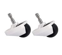 Roulettes Avant For Aspirateur Robot Xiaomi, 1S, 1C, Roborock, S5, S50, S6, S60, S5Max, S6Maxv. Pièces Détachées(White 2pcs)