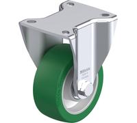 Roulettes avec corps en acier inoxydable. Adapté pour les charges lourdes. Modèle (général) Roulette 100 mm Blickle BH-ALST 100K-1
